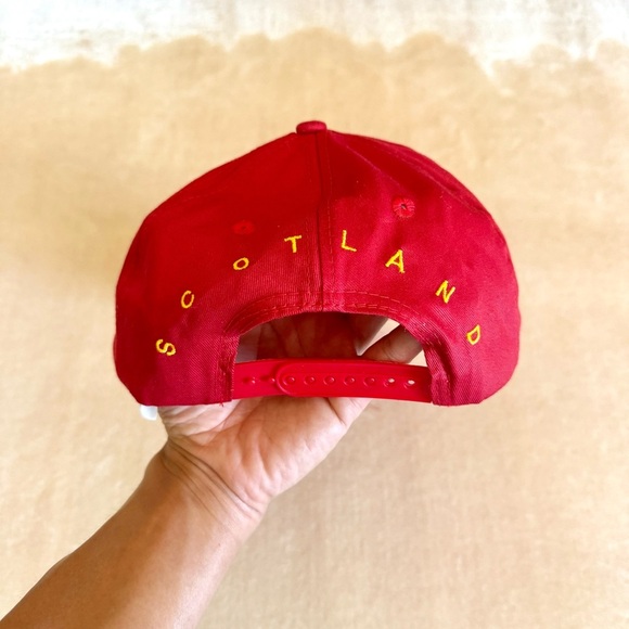 Vintage Red St. Andrews Golf Cap - Picture 2 of 3